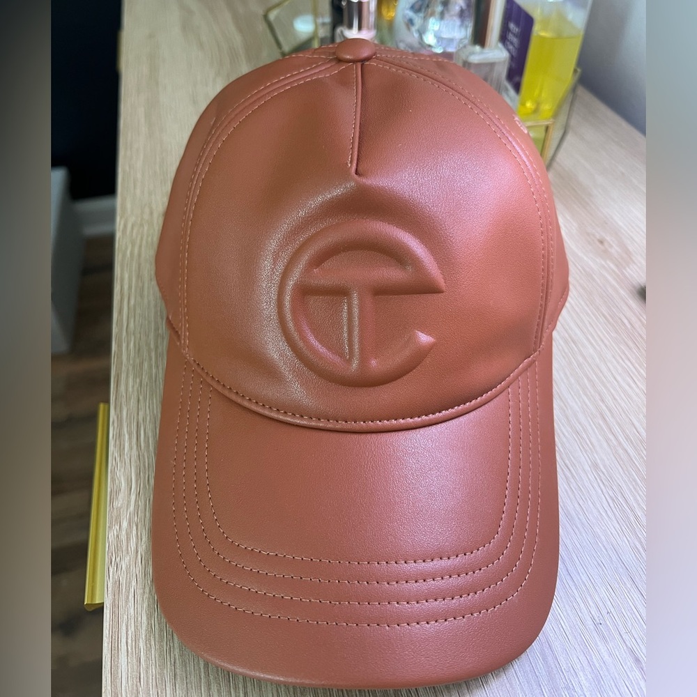 TELFAR Logo Embossed Hat - Tan